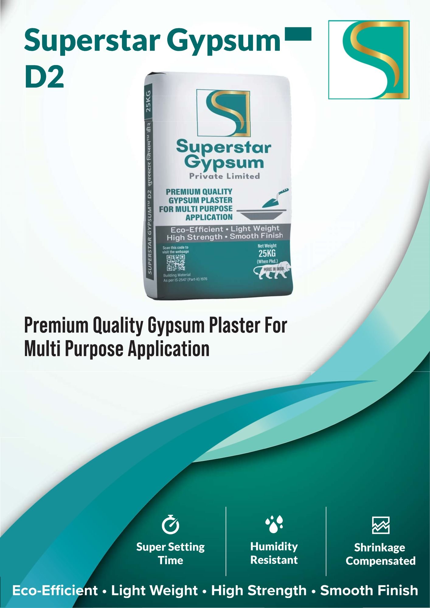 SUPERSTAR gypsum D2 1